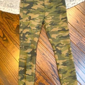 Gap brand camo jeans